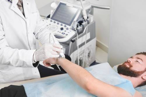 Ultrasonido de partes superficiales